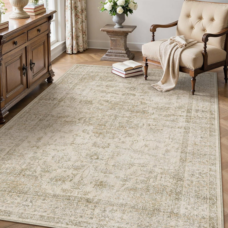 Vintage Rugs Living Room Area Rug Machine