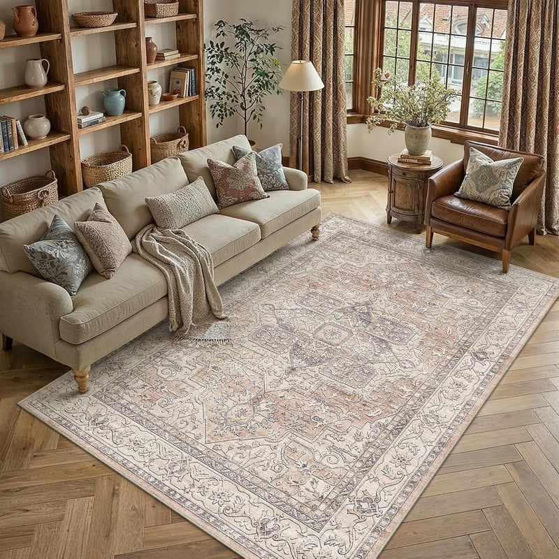 Vintage Rugs Living Room Area Rug Machine