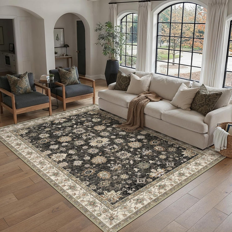 Vintage Rugs Living Room Area Rug Machine