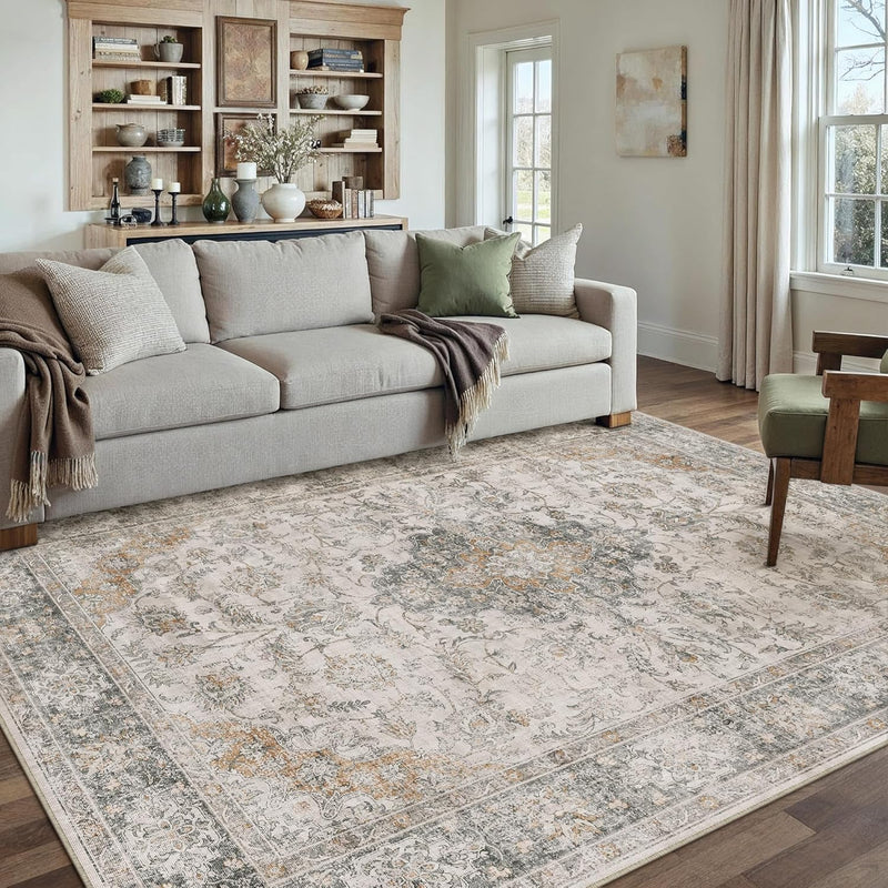 Vintage Rugs Living Room Area Rug Machine