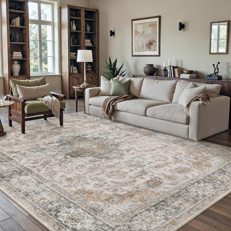Vintage Rugs Living Room Area Rug Machine