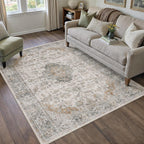 Vintage Rugs Living Room Area Rug Machine