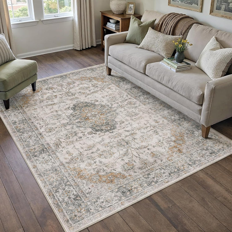 Vintage Rugs Living Room Area Rug Machine