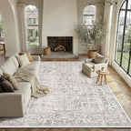 Vintage Rugs Living Room Area Rug Washable