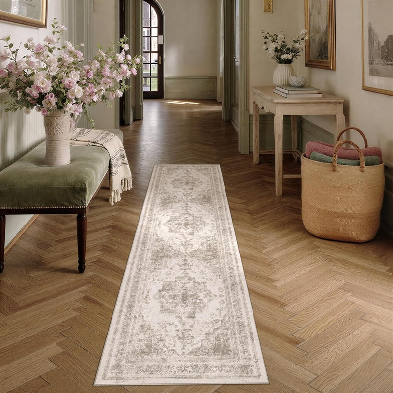 Vintage Rugs Living Room Area Rug Washable