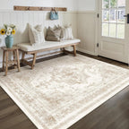 Vintage Rugs Living Room Area Rug Washable