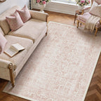 Vintage Rugs Living Room Area Rug Washable