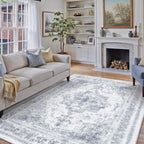Vintage Rugs Living Room Area Rug Washable