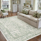 Vintage Rugs Living Room Area Rug Washable