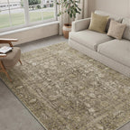 Vintage Rugs Living Room Area Rug Washable