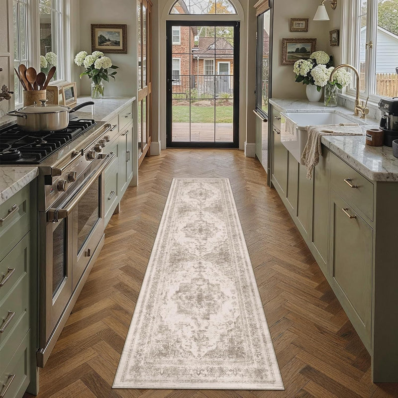 Vintage Rugs Living Room Area Rug Washable