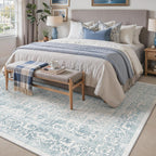 Vintage Rugs Living Room Area Rug Washable