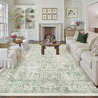 Vintage Rugs Living Room Area Rug Washable
