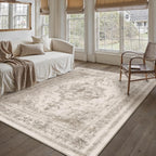 Vintage Rugs Living Room Area Rug Washable