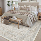 Vintage Rugs Living Room Area Rug Washable
