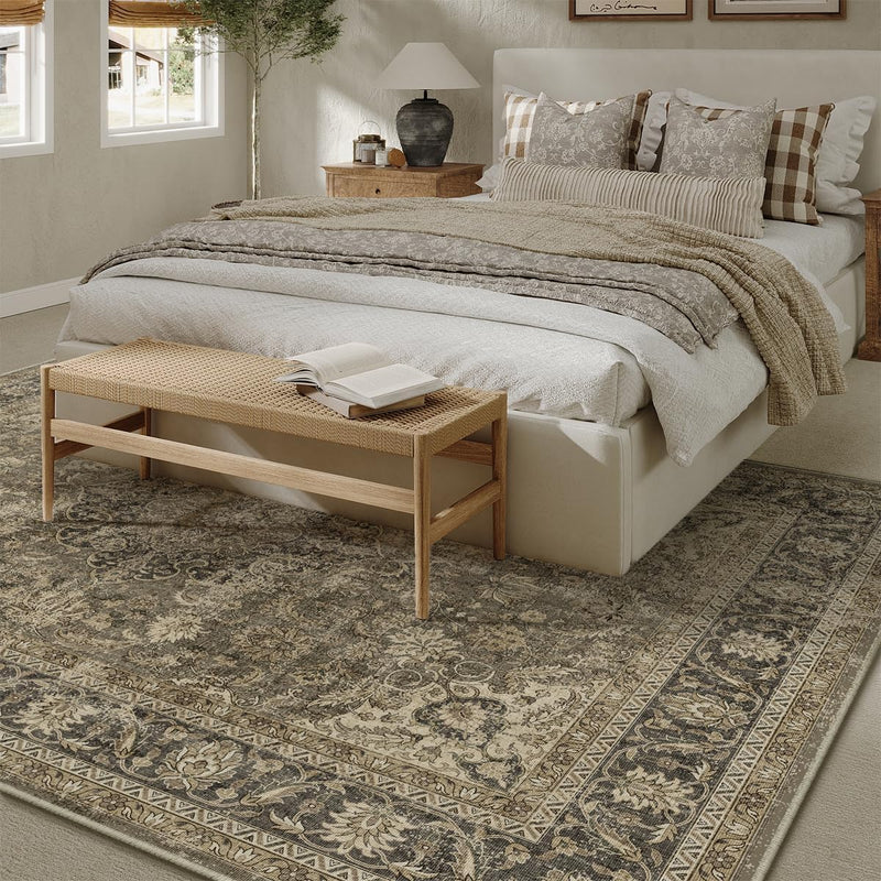 Vintage Rugs Living Room Rug Washable Carpet