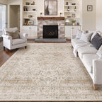Vintage Rugs Living Room Rug Washable Carpet