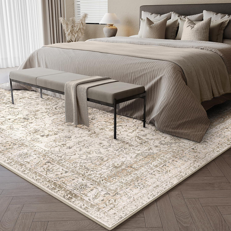 Vintage Rugs Living Room Rug Washable Carpet