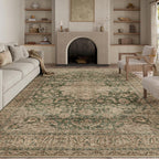 Vintage Rugs Living Room Rug Washable Carpet