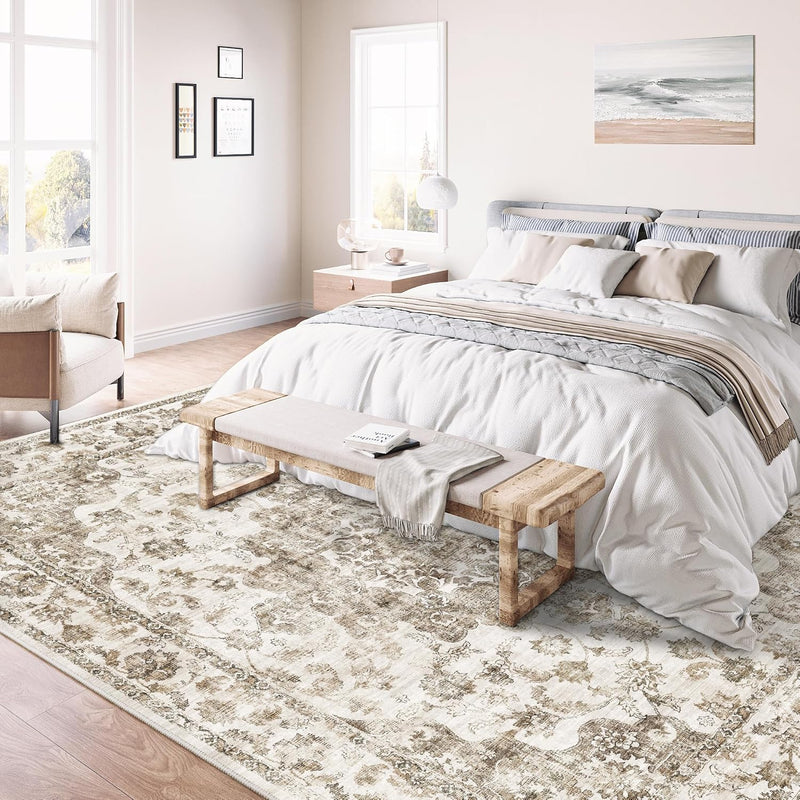 Vintage Rugs Living Room Rug Washable Carpet