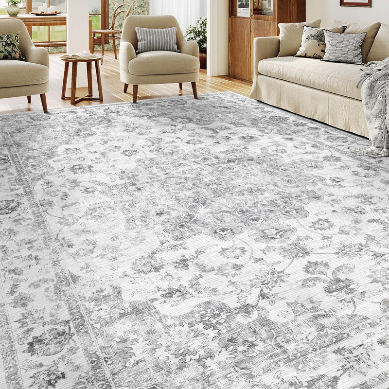 Vintage Rugs Living Room Rug Washable Carpet