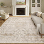 Vintage Rugs Living Room Rug Washable Carpet