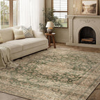 Vintage Rugs Living Room Rug Washable Carpet