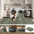 Vintage Rugs Living Room Rug Washable Carpet