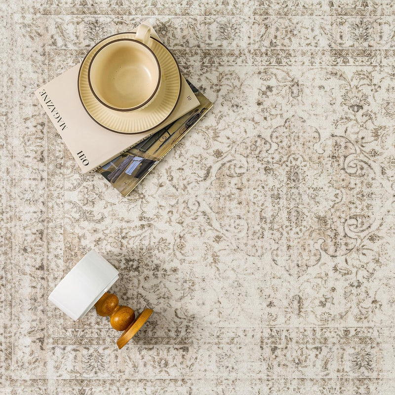 Vintage Rugs Living Room Rug Washable Carpet