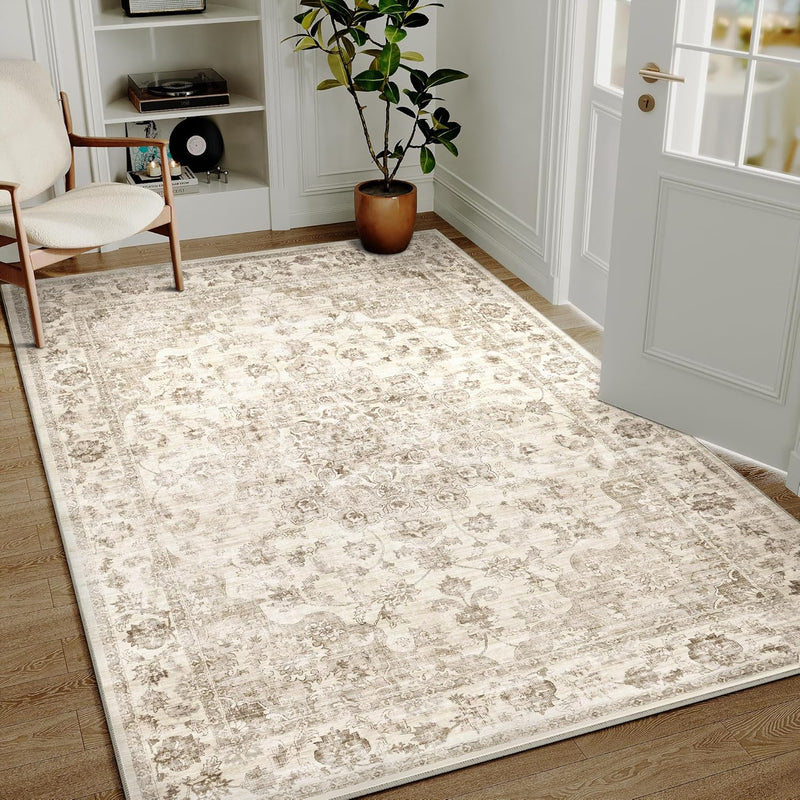 Vintage Rugs Living Room Rug Washable Carpet