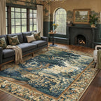 Vintage Rugs Living Room Rug Washable Carpet