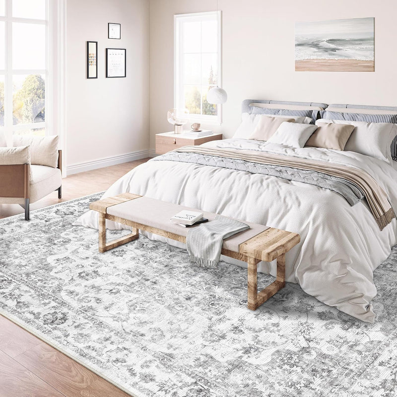 Vintage Rugs Living Room Rug Washable Carpet