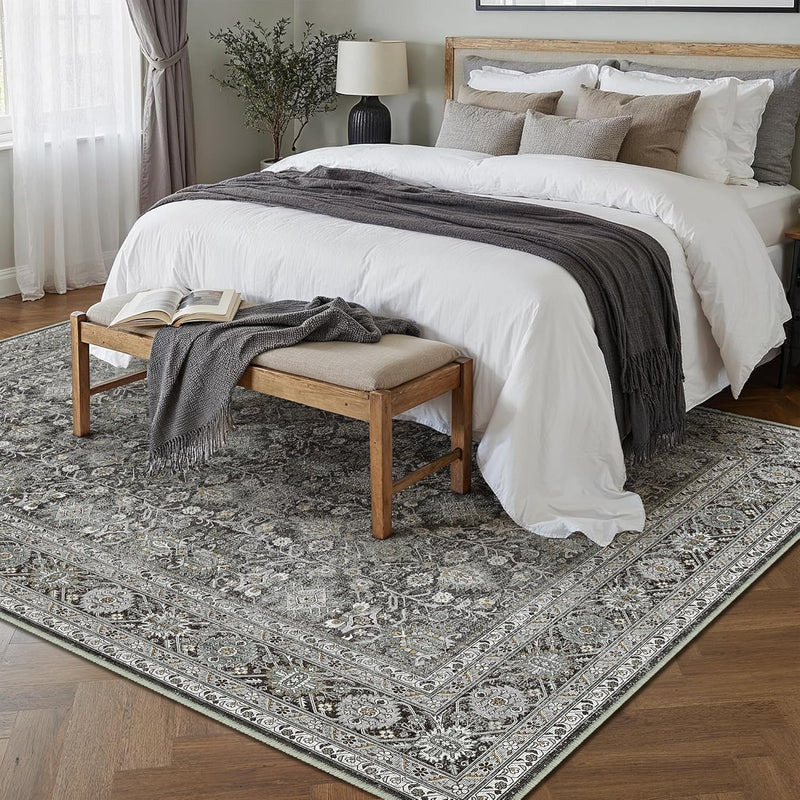 Vintage Rugs Living Room Rug Washable Carpet