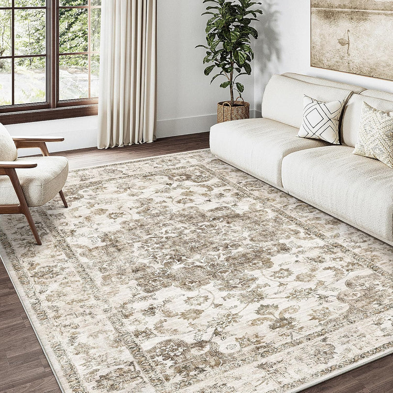 Vintage Rugs Living Room Rug Washable Carpet