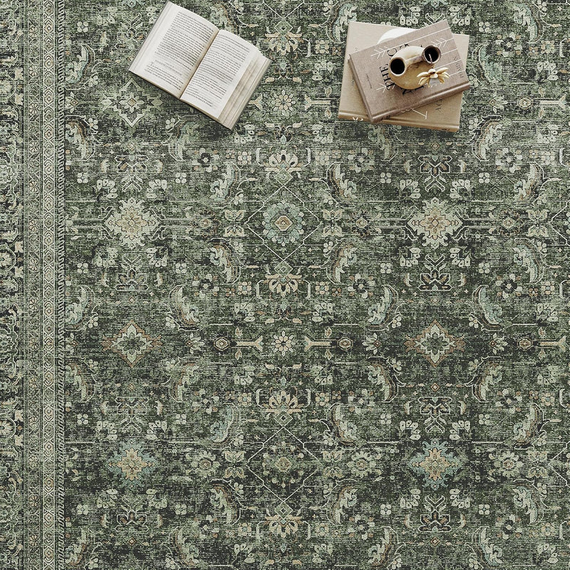 Vintage Rugs Living Room Rug Washable Carpet