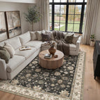 Vintage Rugs Living Room Large Rug Washable