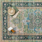 Vintage Rugs Living Room Large Rug Washable