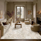 Vintage Rugs Living Room Large Rug Washable