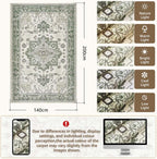 Vintage Rugs Living Room Large Soft Cashmere