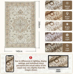 Vintage Rugs Living Room Large Soft Cashmere