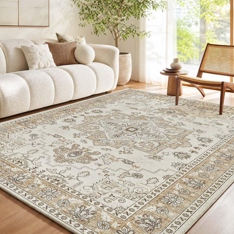 Vintage Rugs Living Room Large Soft Cashmere