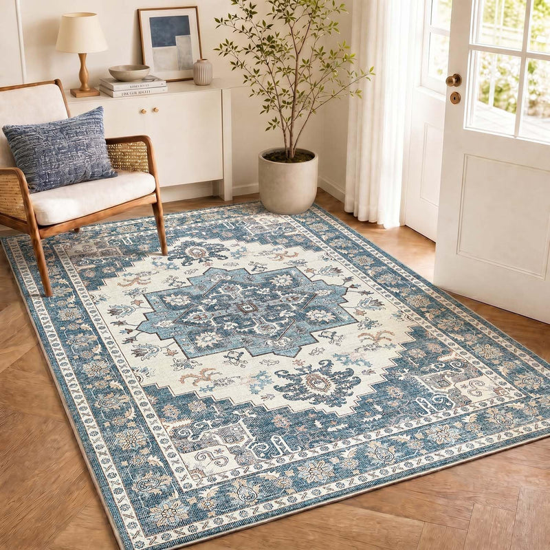 Vintage Rugs Living Room Large Soft Cashmere