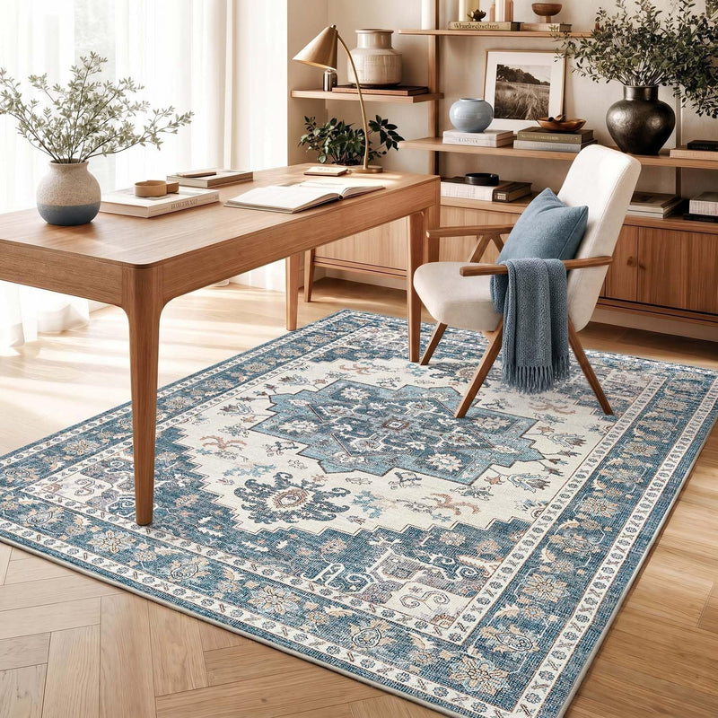 Vintage Rugs Living Room Large Soft Cashmere