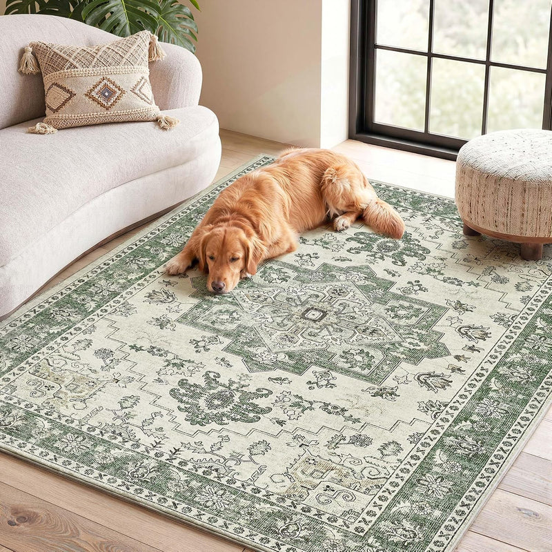 Vintage Rugs Living Room Large Soft Cashmere