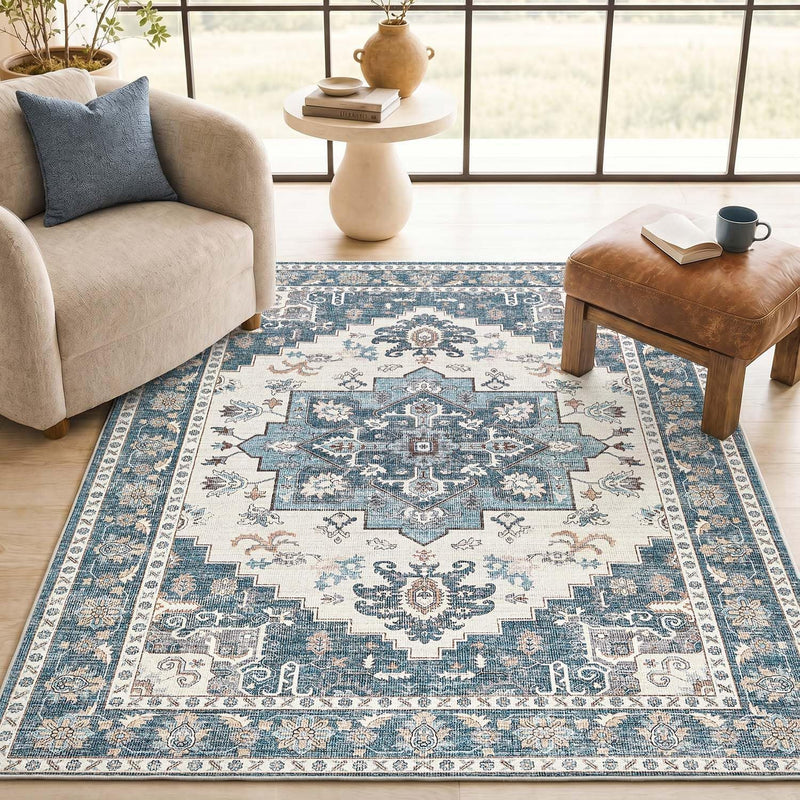Vintage Rugs Living Room Large Soft Cashmere