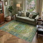 Vintage Rugs Living Room Large Washable Non