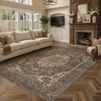 Vintage Rugs Living Room Large Washable Non