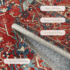 Vintage Rugs Living Room Large Washable Non