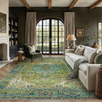 Vintage Rugs Living Room Large Washable Non