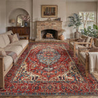 Vintage Rugs Living Room Large Washable Non